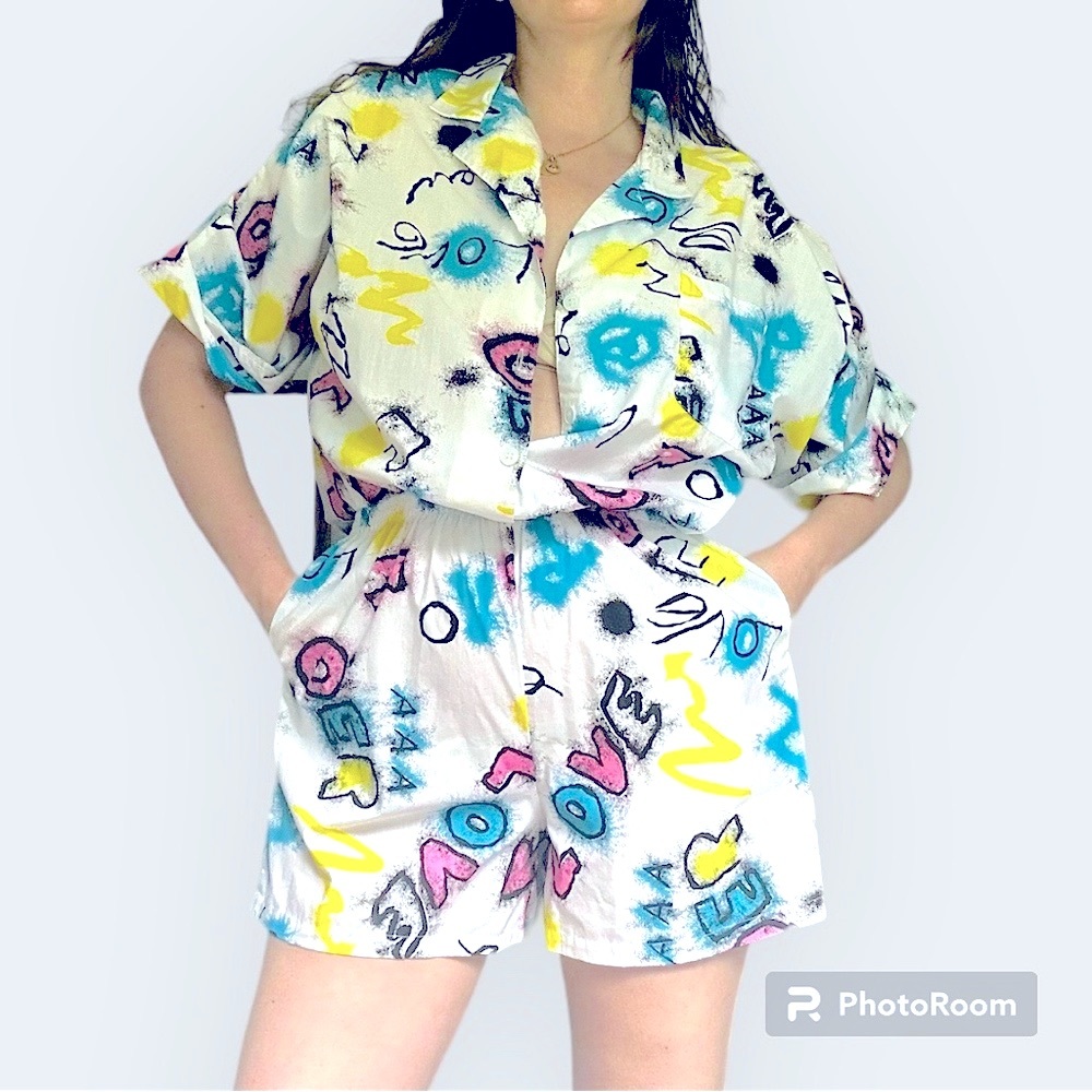 80s VINTAGE ROMPER